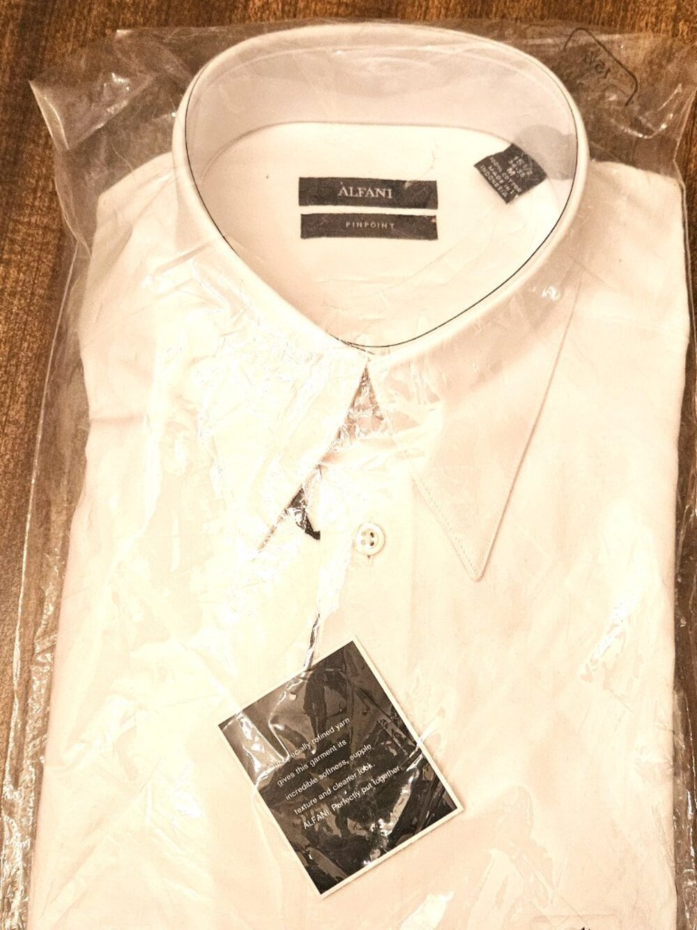 Alfani Men's Dress Shirt - White